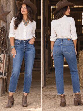 Judy Blue Boyfriend Fit Jeans Medium Wash